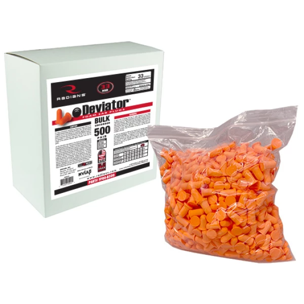 Deterrent® 32 Disposable Foam Earplugs - Uncorded - Image 2