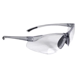 Balsamo™ Safety Eyewear - Clear/Gray Frame - Clear Anti-Fog Lens, MOQ 12 #BAL1-11