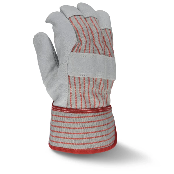 Economy Shoulder Gray Split Cowhide Leather Glove - Size L, #RWG3103 - Image 2