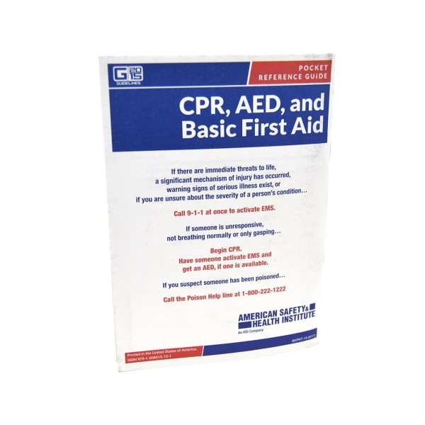 First Aid Reference Handbook, #71401 - Image 2