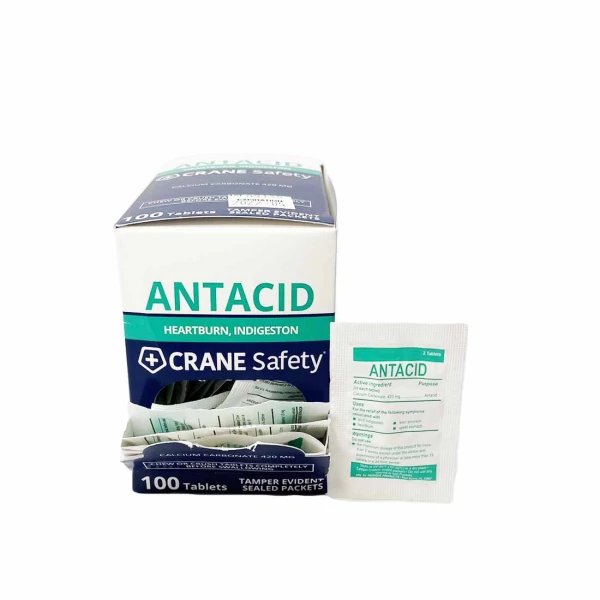 Antacid Tablets, 100/bx #CS90233 - Image 2