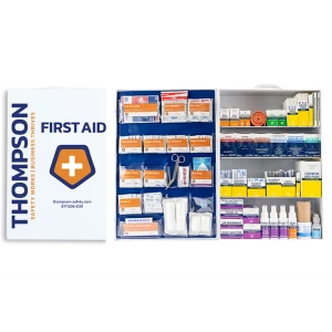 Fully Stocked First Aid Cabinet (ANSI B+), #FAC-FILL4S-FULL