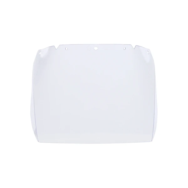 V-Gard Visor, Contoured, Clear PC (8"x17"x.04"), #10115836