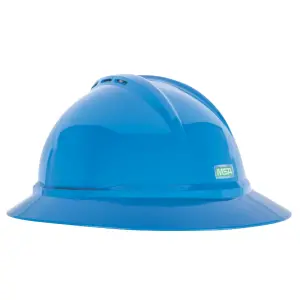 V-Gard 500 Hat, Blue Vented, 4-Point Fas-Trac III, #10167912