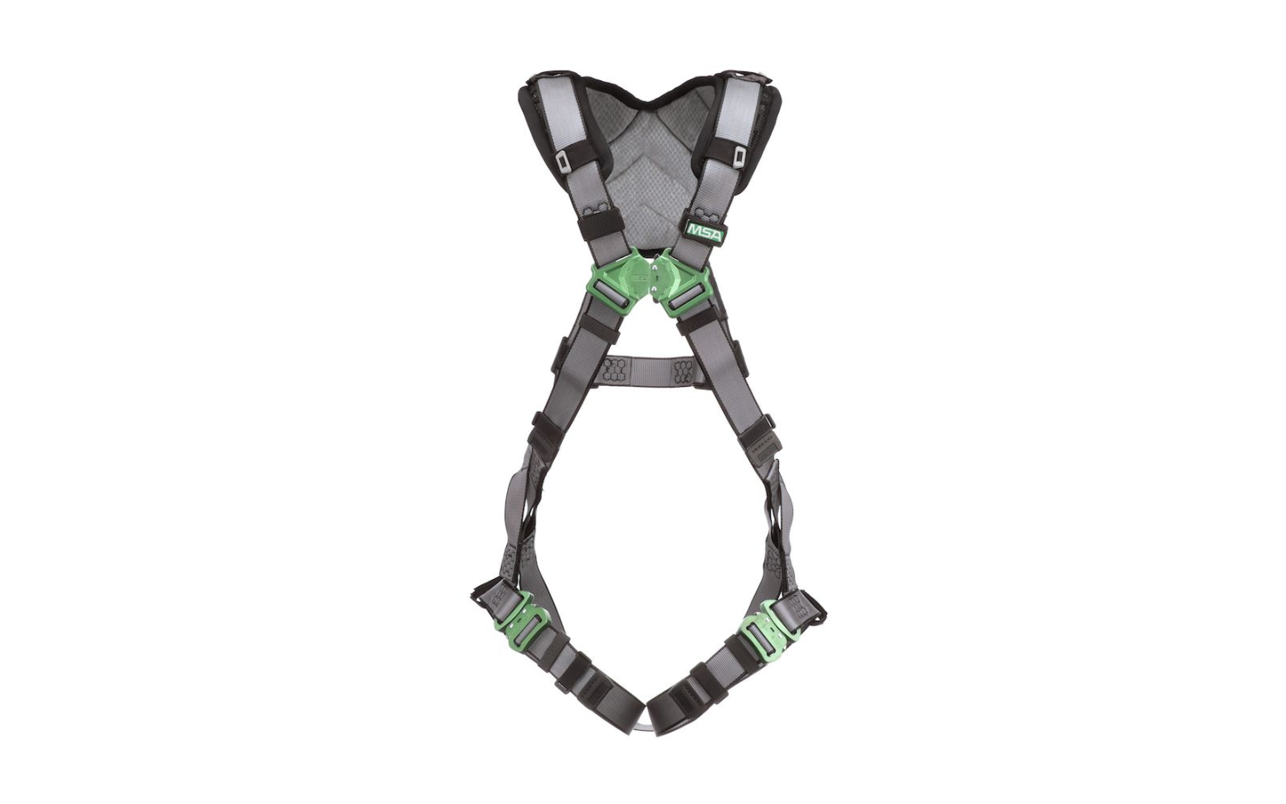 V-FIT Harness, Extra Large, Back D-Ring, Quick-Connect Leg Straps, Shoulder Padding, 1/EA #10194671