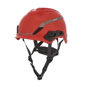 V-Gard® H1 Safety Helmet, Novent, Red, Fas-Trac® III Pivot, ANSI, EN397, #10194792