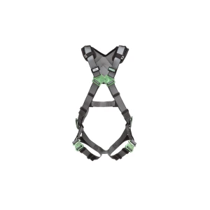 V-FIT Harness, Standard, Back & Hip D-Rings, Quick-Connect Leg Straps, Shoulder Padding, 1/EA #10194873