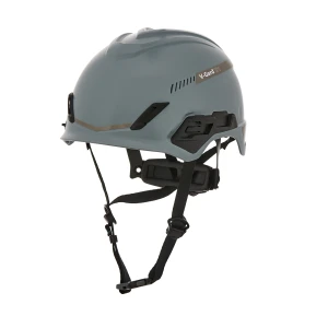 V-Gard® H1 Safety Helmet, Trivent, Gray, Fas-Trac® III Pivot, ANSI, EN12492, #10204346