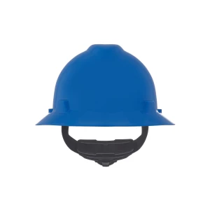 V-Gard Slotted Full-Brim Hat, Blue,, w/Fas-Trac III Suspension, #475368