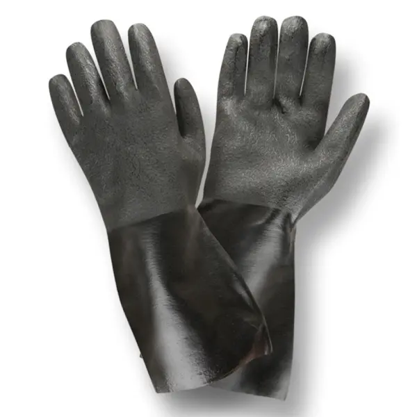 Supported, PVC, Double Dipped, Etched, 14 Inch, 1 PR: #5114I