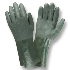 Supported, PVC, Double Dipped, Etched, 12 Inch, 6 PR: #5212J