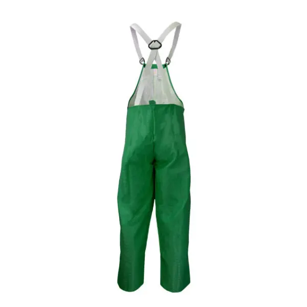 Dura Quilt Bib Trouser with Fly - Green, #56001-13-1-GRN - Image 2