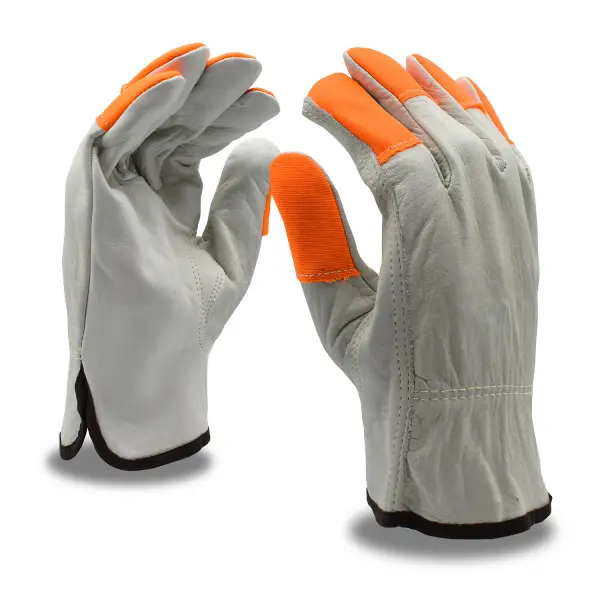 Driver, Cowhide, Standard, Grain, Hi-Vis: #8211HV