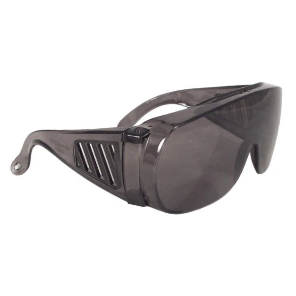 Chief™ OTG Safety Eyewear - Smoke Frame - Smoke Lens, MOQ 12 #360-S