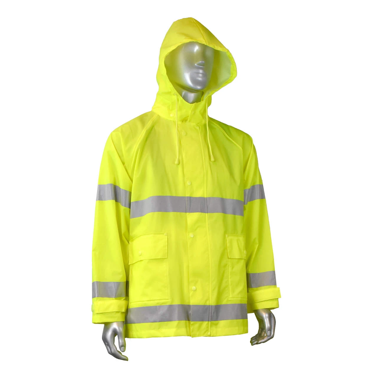 RW25 High Visibility Rainwear Pants - Hi-Vis Green, 1 EA #RW25P-EZGV - Image 3