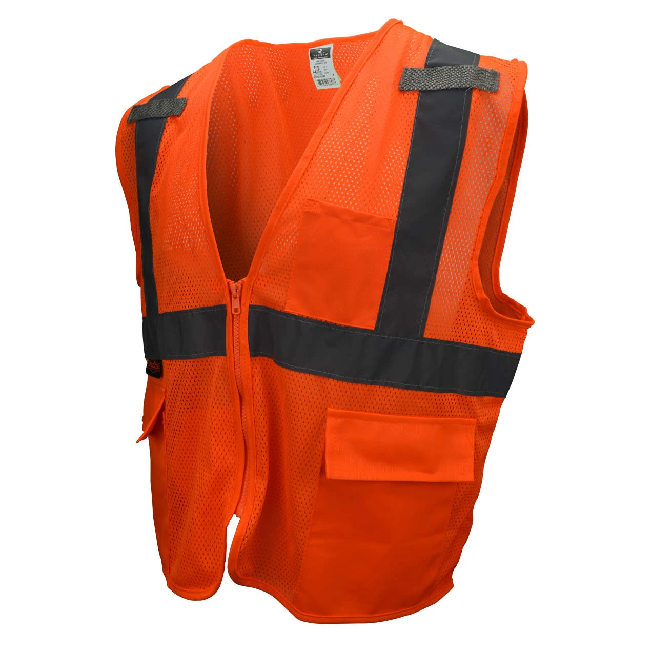 Mesh Economy Type R Class 2 Mesh Safety Vest - Mesh, 1EA #SV27-2-Logo (Logo Included) - Image 3