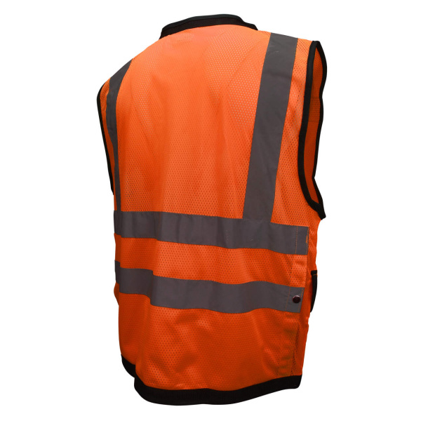 Type R Class 2 Heavy Duty Surveyor Safety Vest , 1 EA #SV59-2 - Image 4