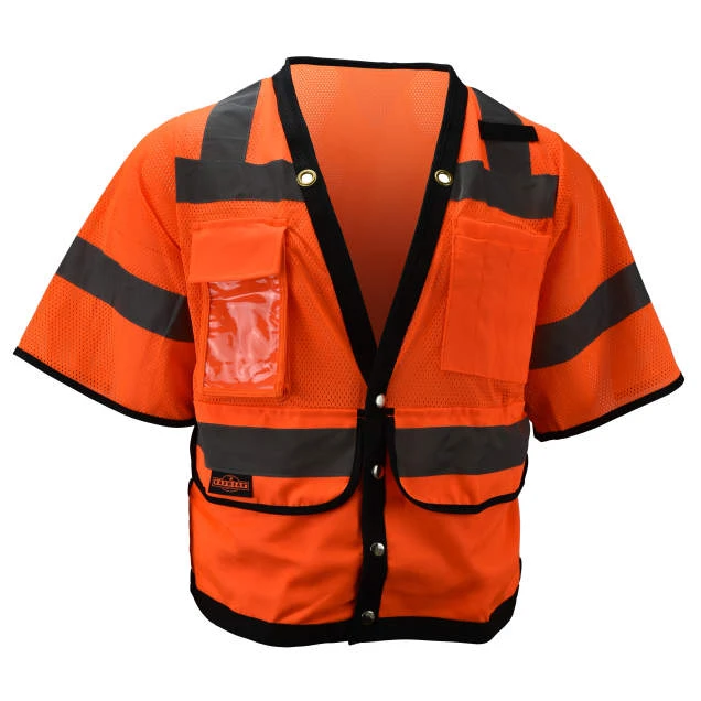 Type R Class 3 Heavy Duty Mesh Surveyor Vest, 1EA #SV59-3 - Image 5