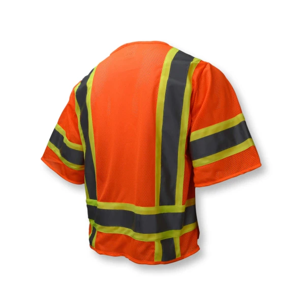 Two Tone Surveyor Type R Class 3 Two Tone Safety Vest , 1EA, #SV63 - Image 5
