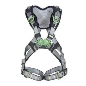 V-FIT Construction Harness, Extra Small, Back, Chest & Hip D-Rings, Tongue Buckle Leg Straps, Shoulder Padding, 1/EA #10195140
