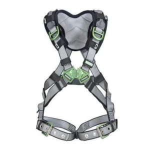 V-FIT Construction Harness, Extra Small, Back, Chest & Hip D-Rings, Tongue Buckle Leg Straps, Shoulder Padding, 1/EA #10195140