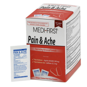 Pain and Ache Relief, 100/BX #CS92180