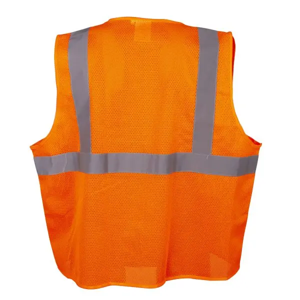 Surveyors Safety Vest, COR-BRITE®, Type R, Class 2: #VS270P-Logo (Logo Included) - Image 2