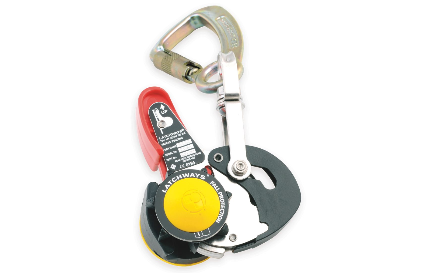 MSA LadderLatch attachments device for vertical lifeline kit, ANSI, 1/EA #3104L-00