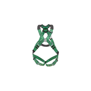 V-FORM Harness, Extra Large, Back D-Ring, Tongue Buckle Leg Straps Quick Connect Chest Buckle, 1/EA #10206059