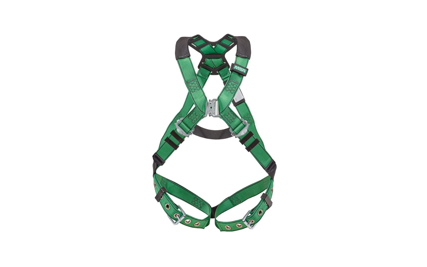 V-FORM Harness, Extra Large, Back D-Ring, Tongue Buckle Leg Straps Quick Connect Chest Buckle, 1/EA #10206059