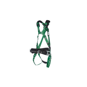 V-FORM Construction Harness, Super Extra Large, Back & Hip D-Ring, Tongue Buckle Leg Straps, Shoulder Padding, 1/EA #10197366