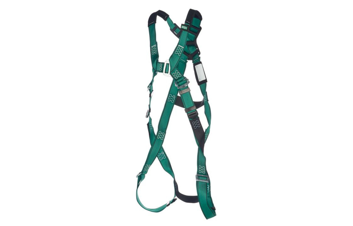 V-FORM Harness, Extra Large, Back D-Ring, Qwik-Fit Leg Straps, 1/EA #10197197