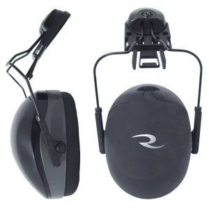 Cap Mount 26 Earmuff - Black, #CMT26