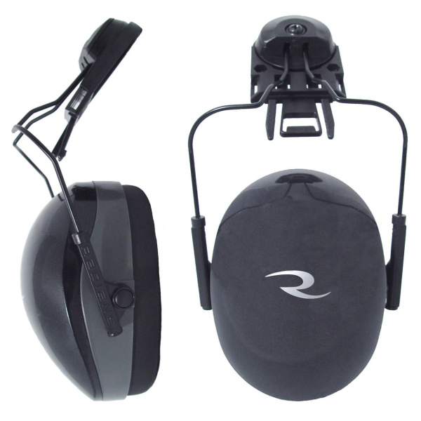 Cap Mount 26 Earmuff - Black, #CMT26