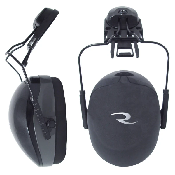 Cap Mount 26 Earmuff - Black, #CMT26