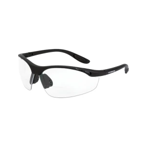 Talon Bifocal Safety Eyewear - Matte Black Frame - Clear Lens - 2.0 Diopter - MOQ 12 #12420