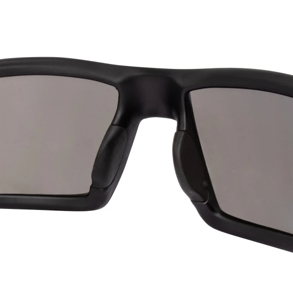 Cumulus Premium Safety Eyewear - Matte Black Frame - Blue Mirror Lens, MOQ 12 #41626 - Image 4