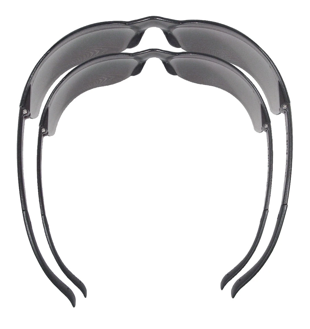 Rad-Atac™ Small Safety Eyewear - Smoke Frame - Smoke Lens, MOQ 12#ATS-20 - Image 2