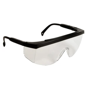 G4™ Safety Eyewear - Black Frame - Clear Lens, MOQ 12 #G40110ID