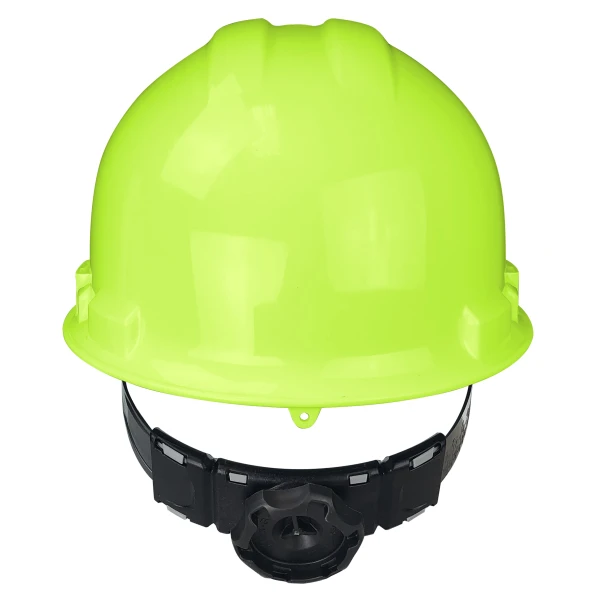 Granite™ Cap Style 4 Point Ratchet Hard Hat - Hi-Vis Green, #GHR4-GREEN-HV-Logo (Logo Included) - Image 2