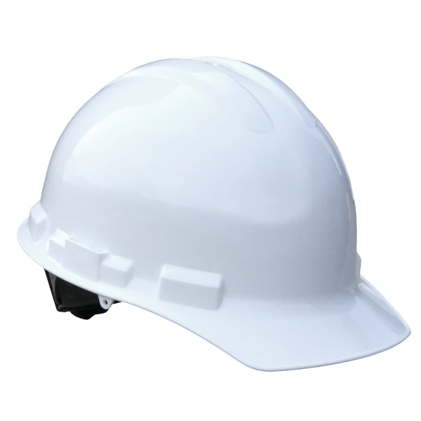 Granite™ Cap Style 4 Point Ratchet Hard Hat - White, #GHR4-WHITE-Logo (Logo Included)