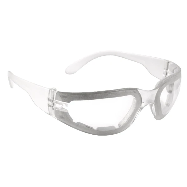 Mirage™ Foam Safety Eyewear - Clear Frame - Clear Anti-Fog Lens, MOQ 12 #MRF111ID