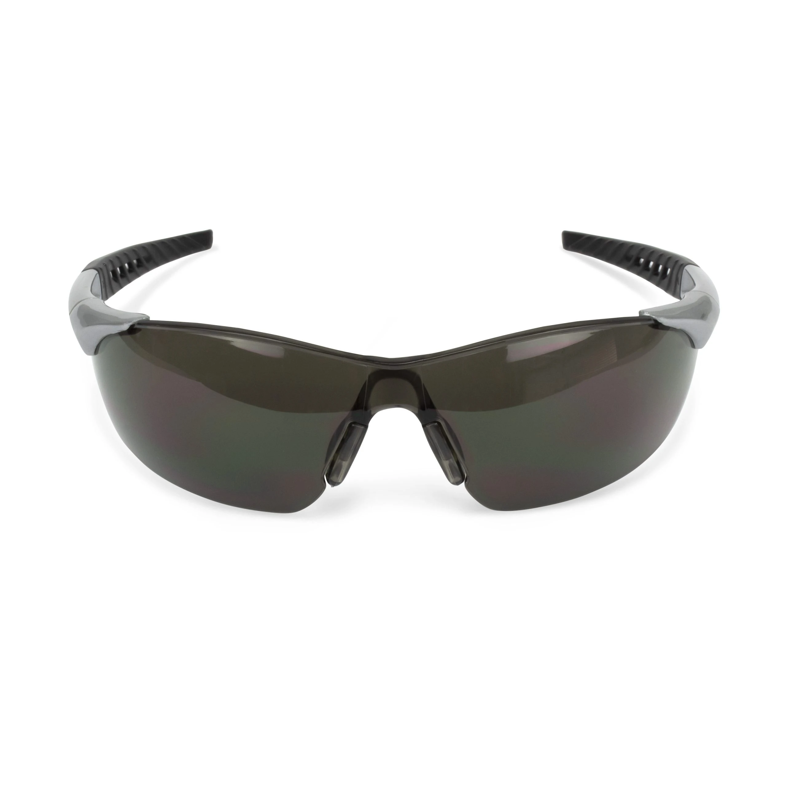Rock™ Safety Eyewear - Silver Frame - Smoke Anti-Fog Lens, MOQ 12 #RK6-21 - Image 3