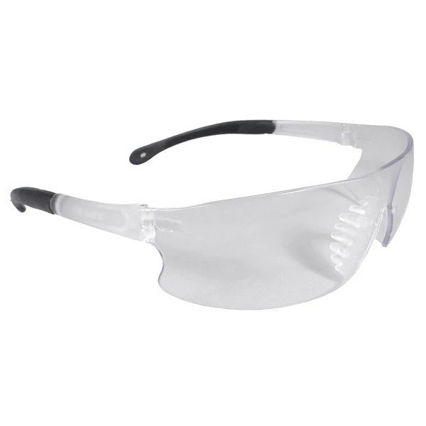 Rad-Sequel™ Safety Eyewear - Clear Frame - Clear Anti-Fog Lens, MOQ 12, #RS1-11-Logo (Logo Included)
