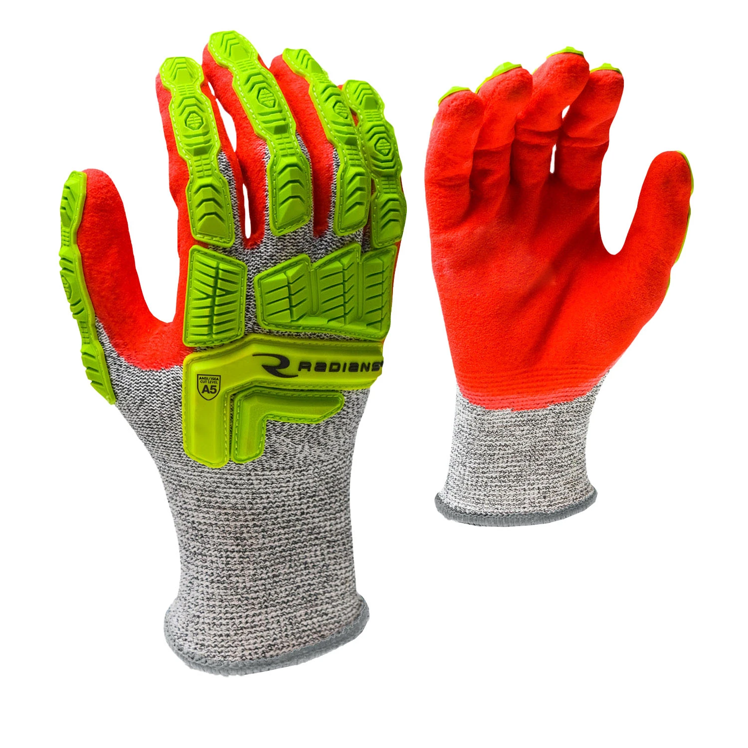 Cut Protection Level A5 Sandy Foam Nitrile Coated Glove, 1 DZ, #RWG603