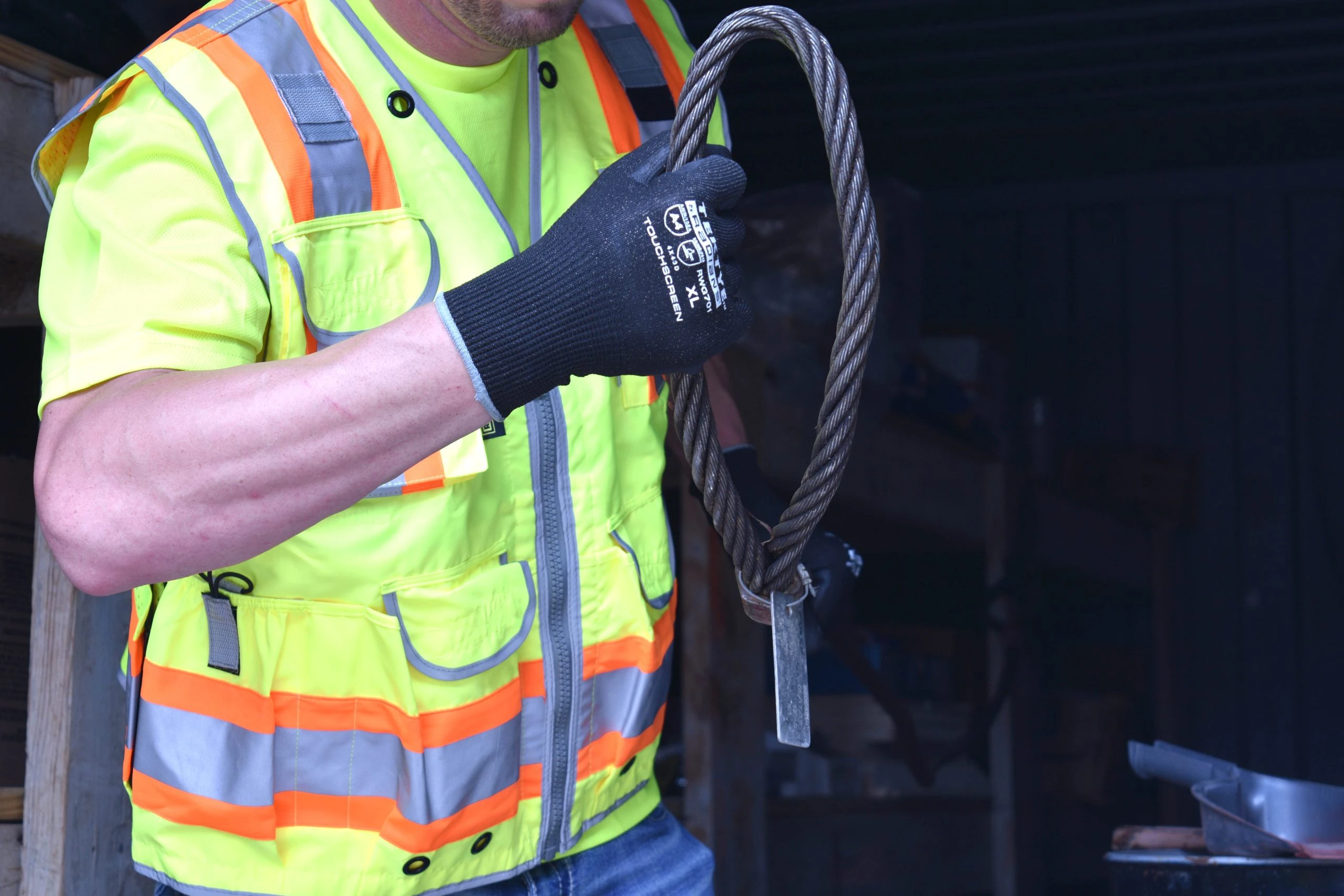 TEKTYE™ Touchscreen A4 Work Glove, 1 DZ, #RWG701 - Image 4