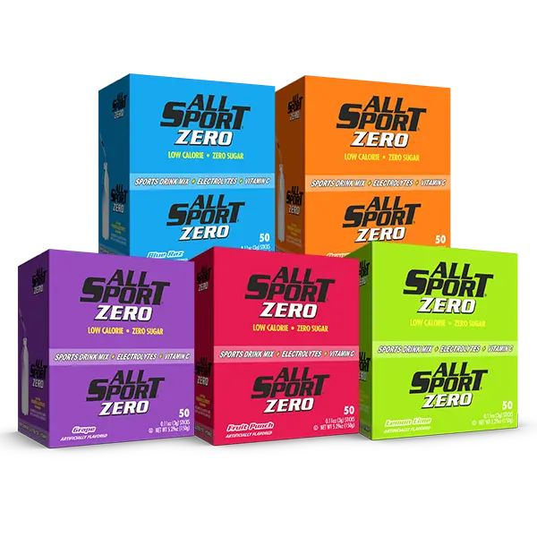 All Sport Zero Sugar, Powder Sticks, Variety 500/cs #10122520