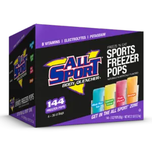 All Sport Freezer Pops, Variety, 144/CS, #10121804