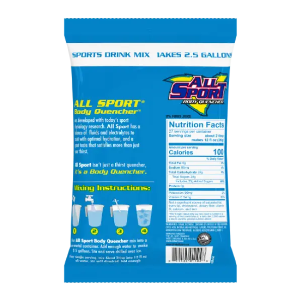 All Sport Powder 2.5 Gallon Variety Pack, 32/CS, #10122607 - Image 3