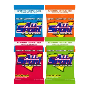 All Sport Powder 2.5 Gallon Variety Pack, 32/CS, #10122607